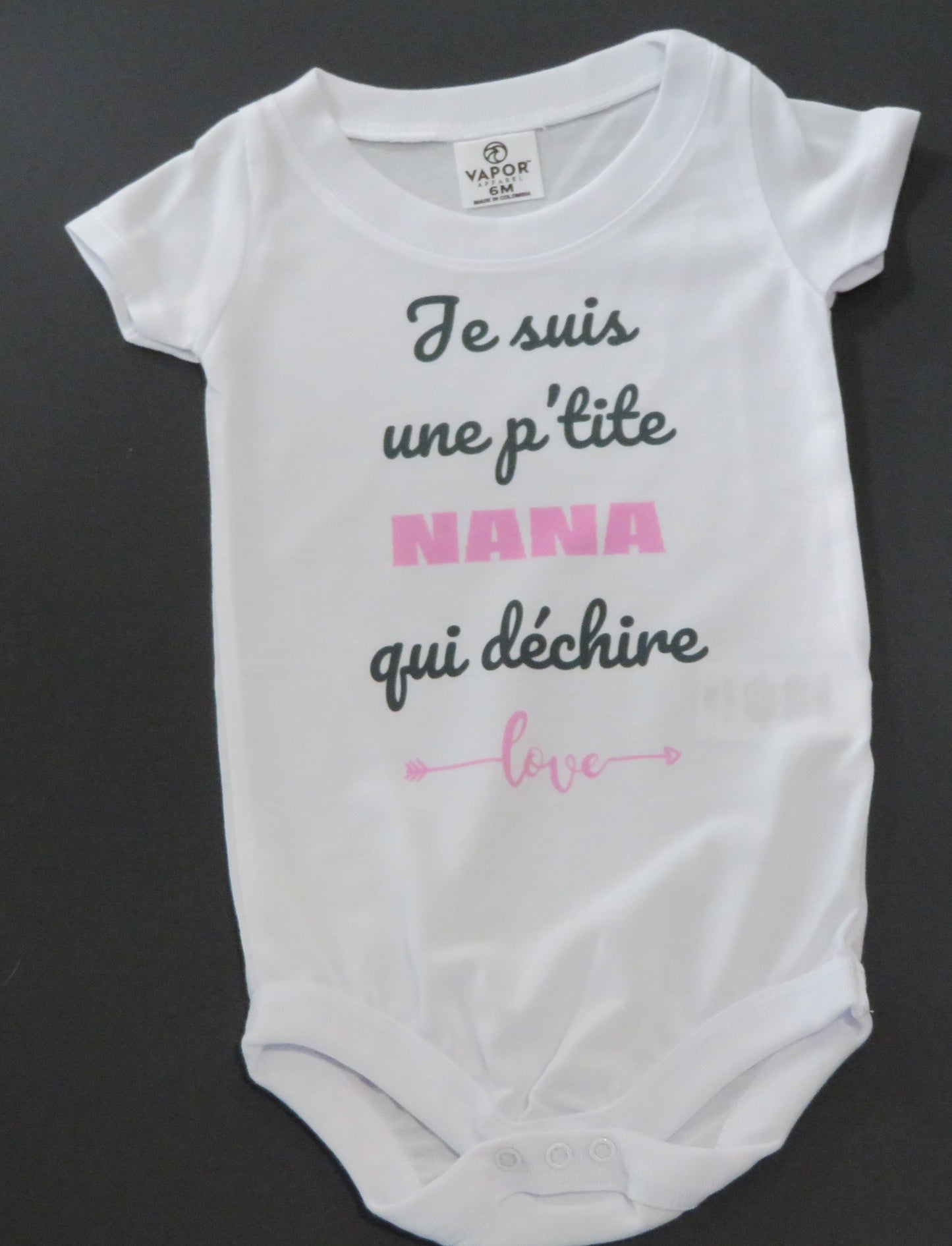 Body "Je suis une p'tite nana qui déchire"