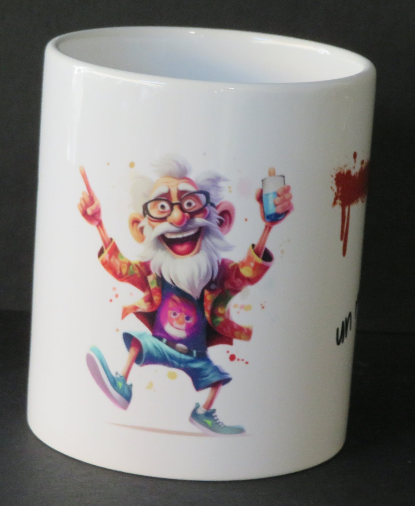 Mug "Comment appelle-t-on une personne heureuse le lundi, un retraité"