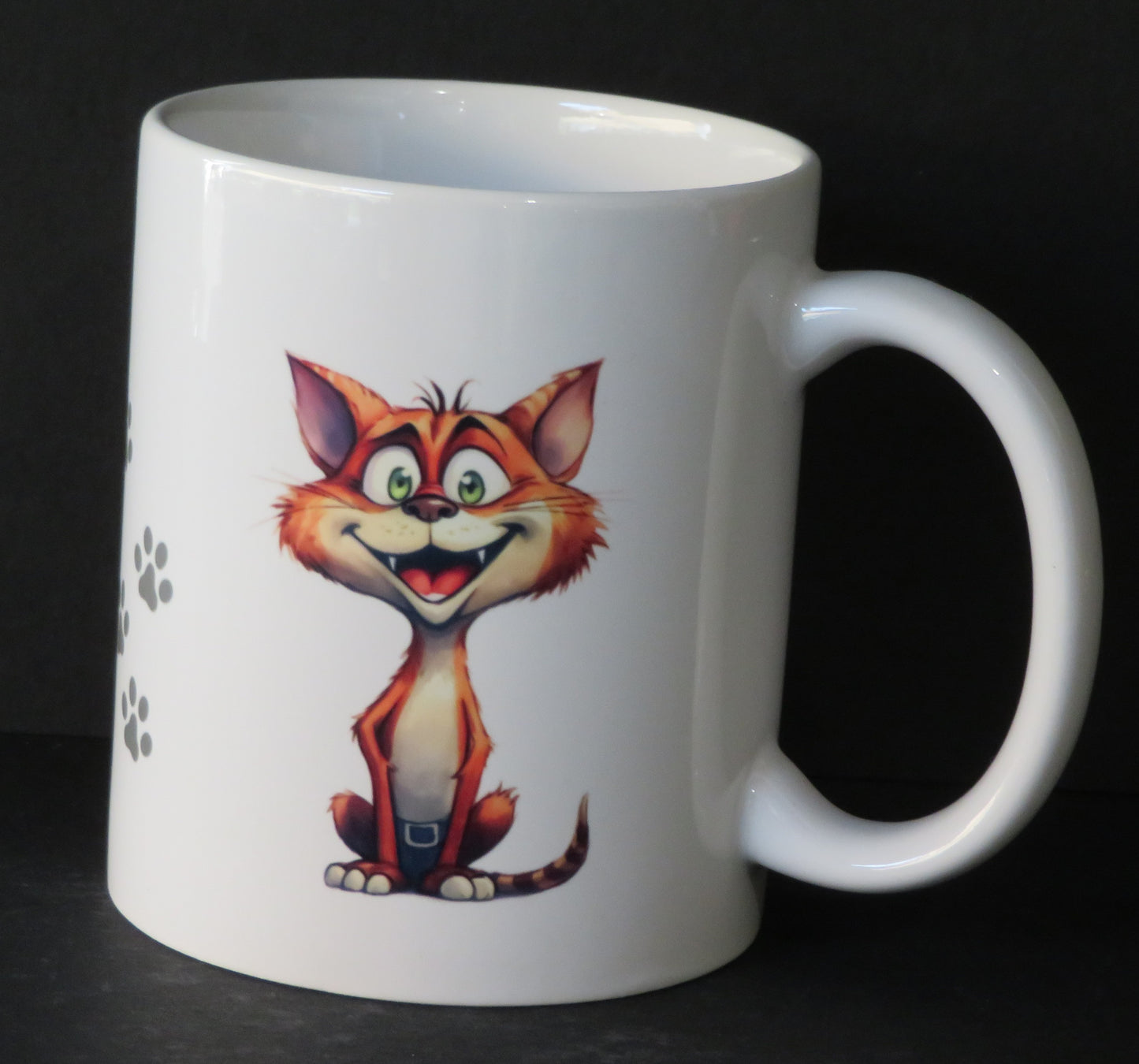 Mug "Avoir un chat augmente les troubles mentaux - miaou ... mais un peu fou