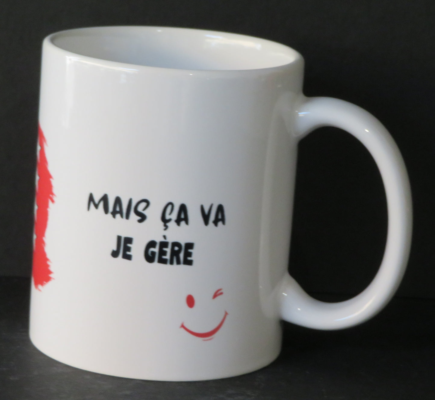 Mug " C'est compliqué d'être une princesse et valaisanne .. mais ça va je gère."
