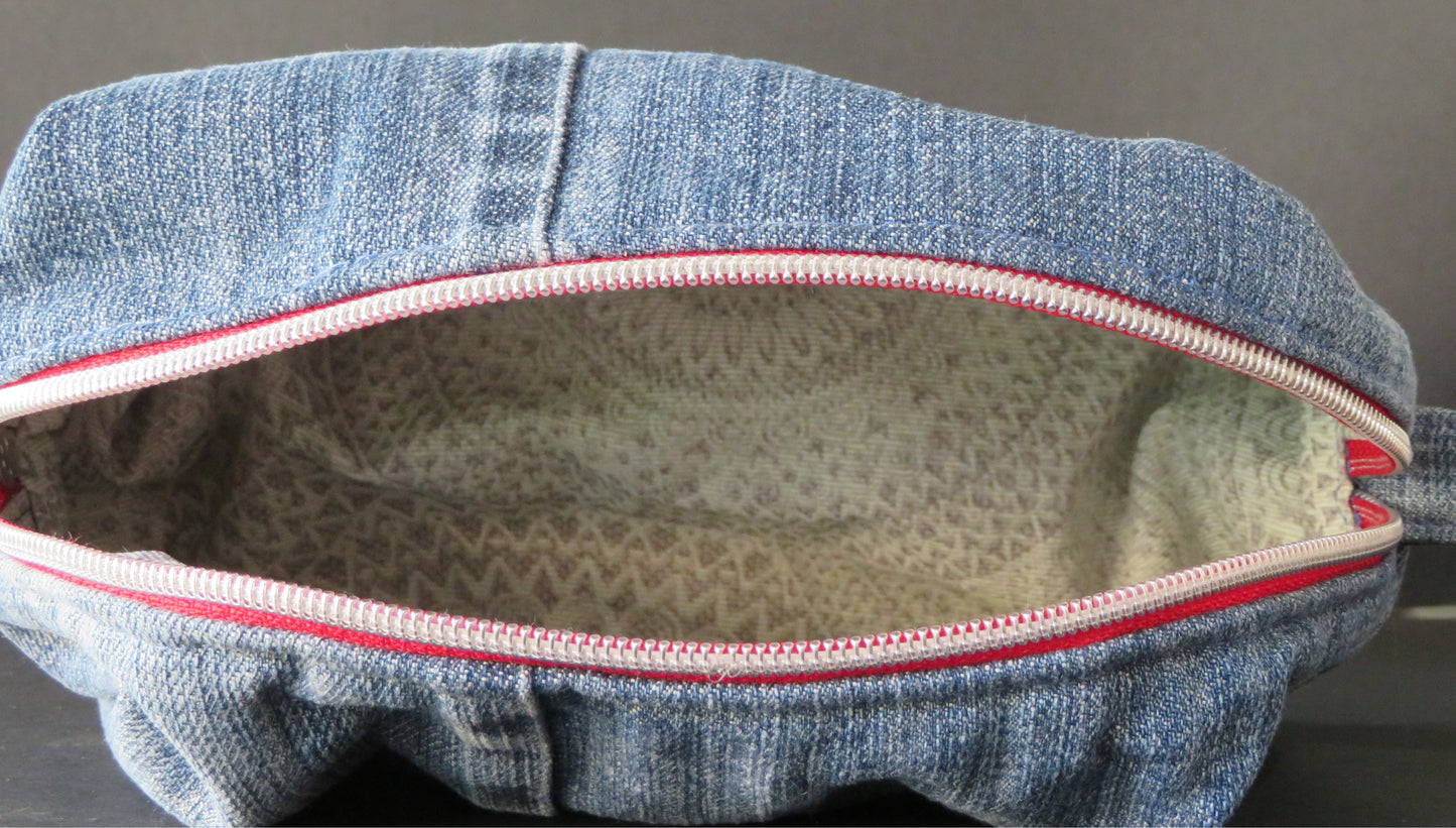 Trousse de toilette "Esprit denim"