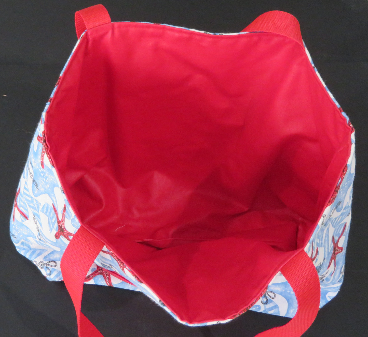 Sac en tissu thème bord de mer - Prêt pour l'été