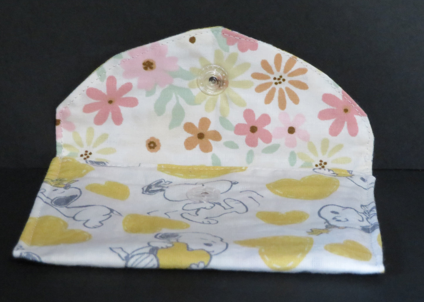 Lingette démaquillante lavable avec sa pochette