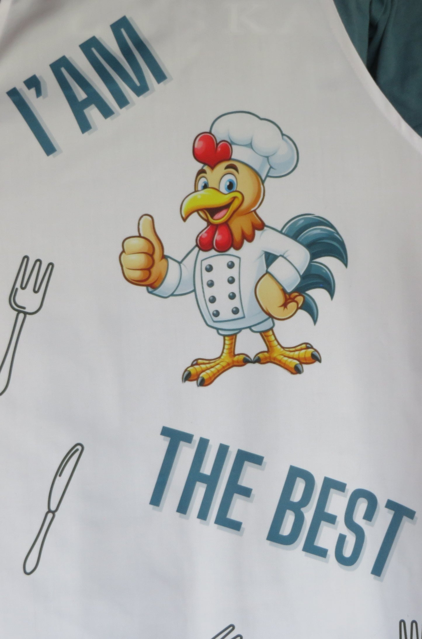 Tablier adulte humour - "I am the best"
