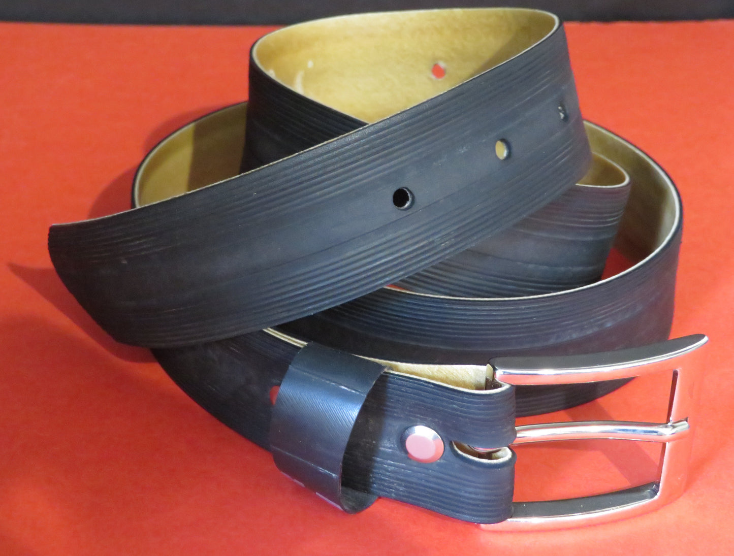 Ceinture lisse en pneu de vélo recyclé
