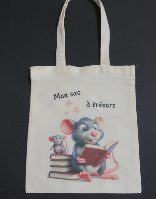 Tote Bag "Mon sac à trésors"