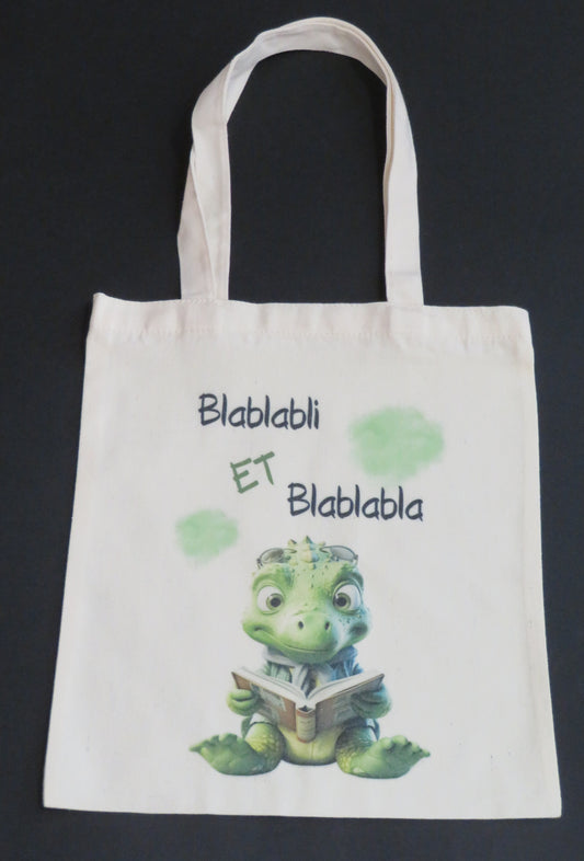 Tote bag " Blablabla et blablabla