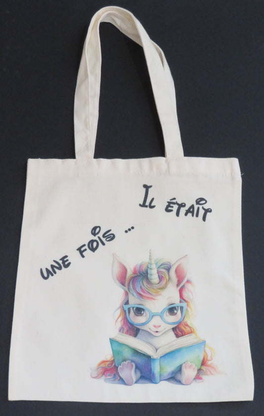 Tote bag "Il était une fois"