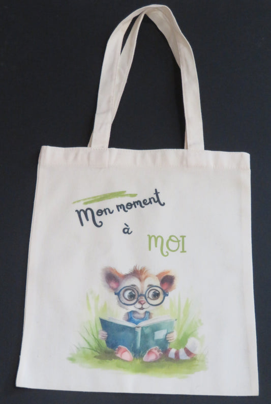 Tote bag "Mon moment à moi"
