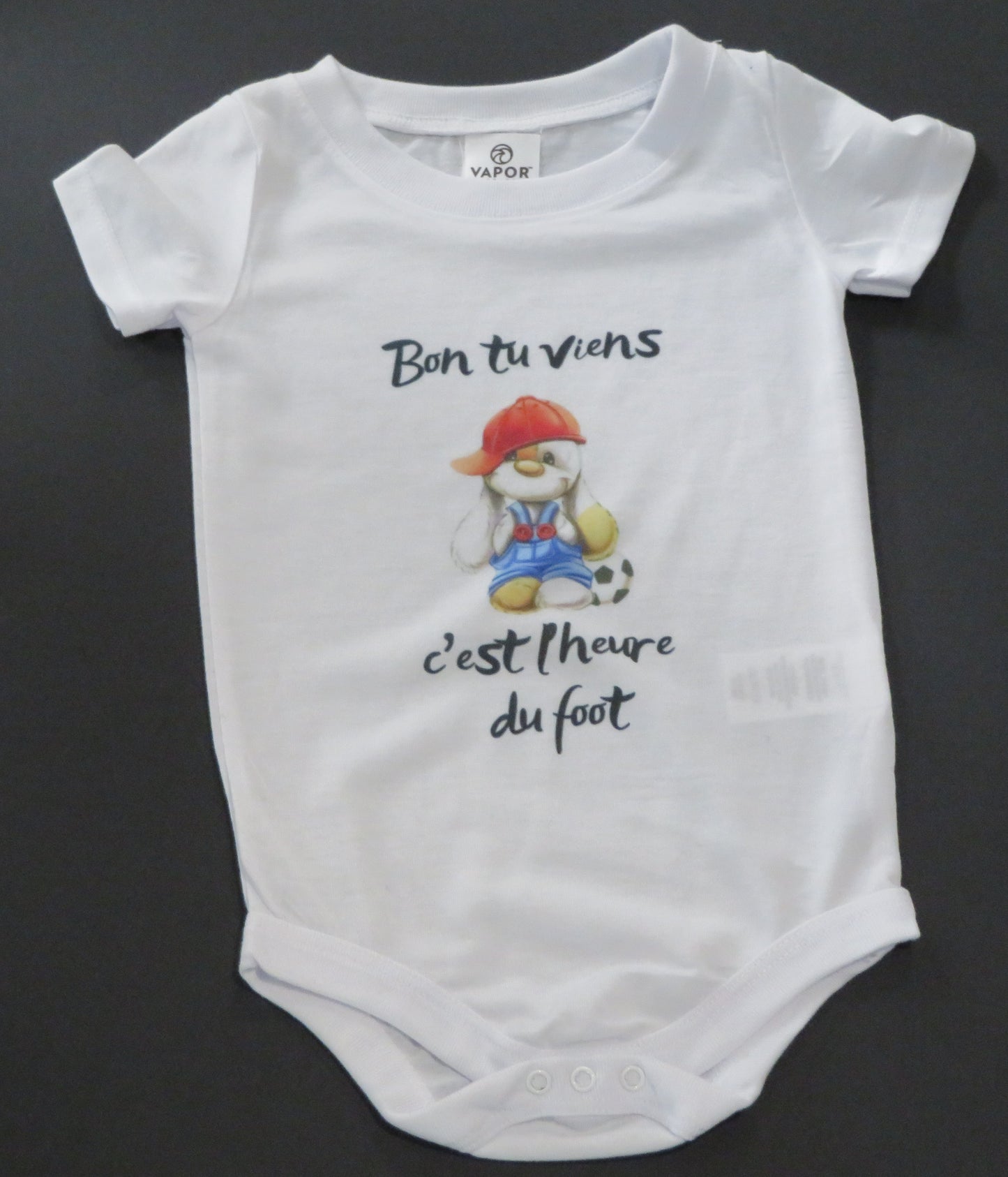 Body "Bon tu viens, c'est l'heure du foot"