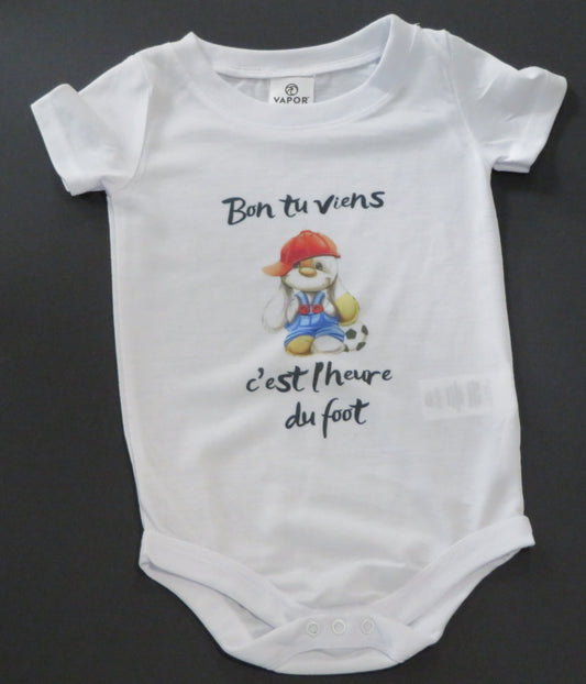 Body "Bon tu viens, c'est l'heure du foot"
