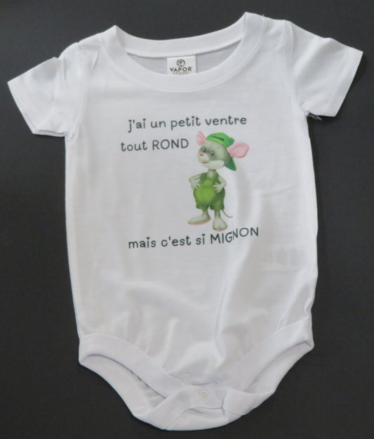 Body "J'ai un petit ventre tout rond mais c'est mignon"