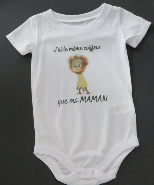 Body "J'ai le même coiffeur que ma Maman"