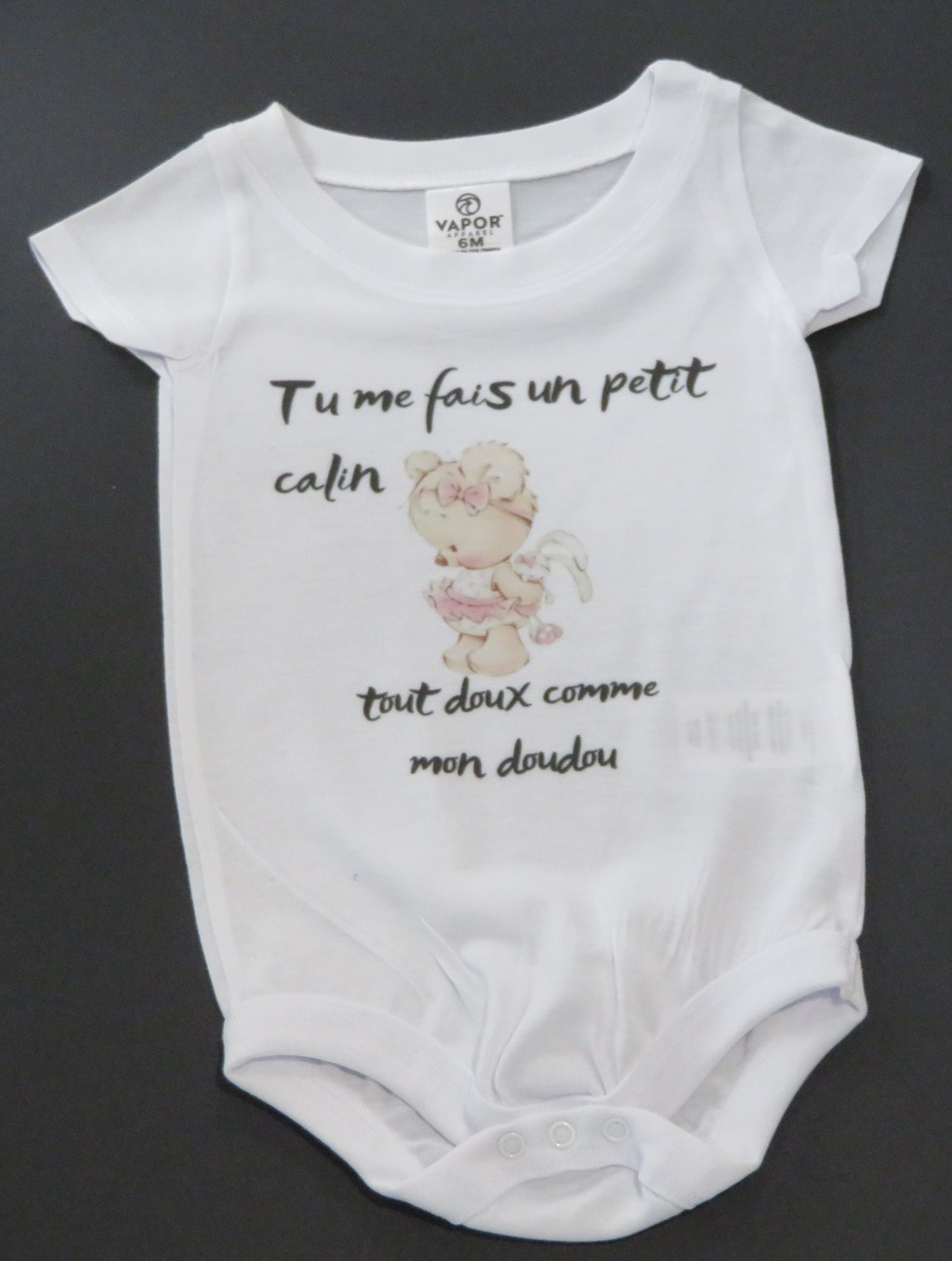 Body "Tu me fais un petit câlin tout doux comme mon doudou"