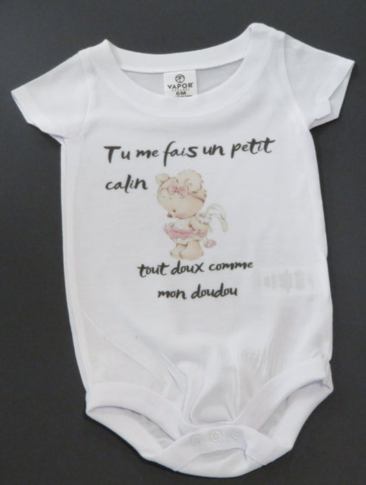 Body "Tu me fais un petit câlin tout doux comme mon doudou"