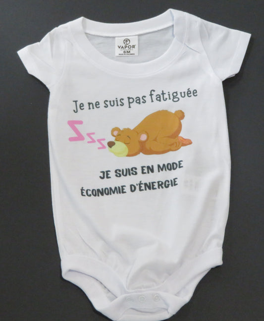 Body "je ne suis pas fatigué, je suis en mode économie d'énergie"