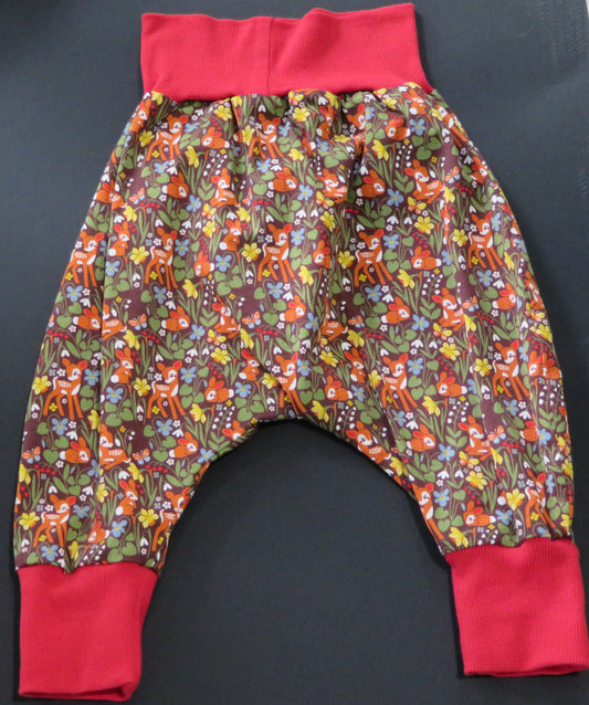Sarouel " Faons et fleurs"
