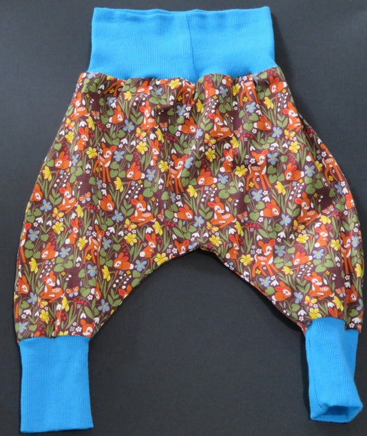 Sarouel "Faons avec fleurs"