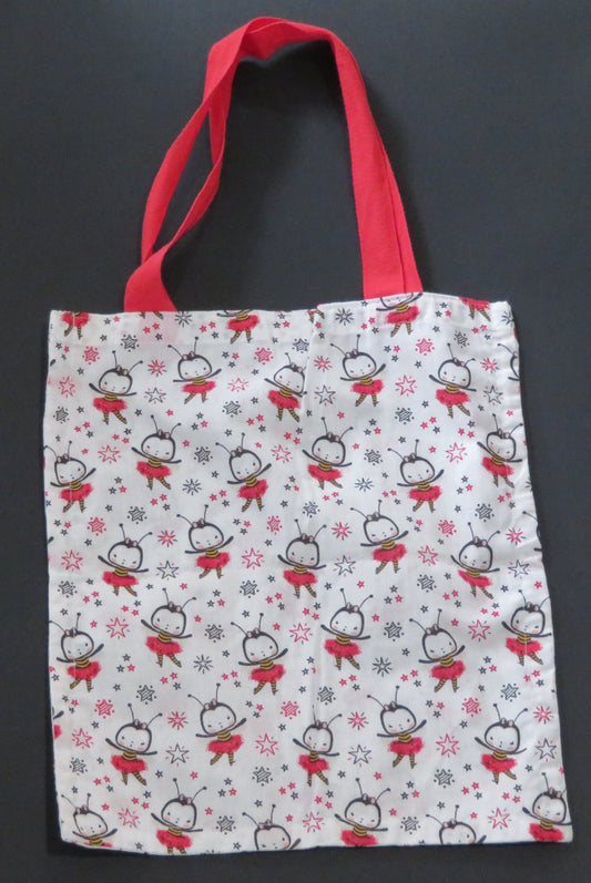 Sac léger "Petites abeilles danseuses"