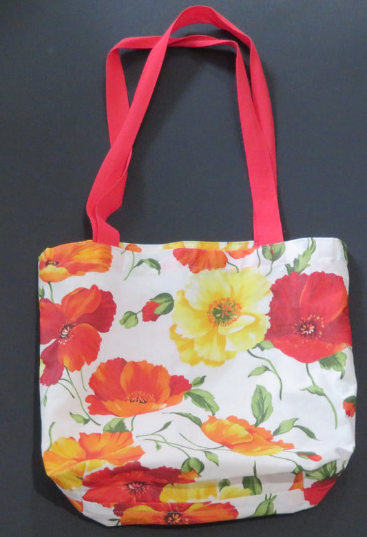 Sac avec motif fleurs
