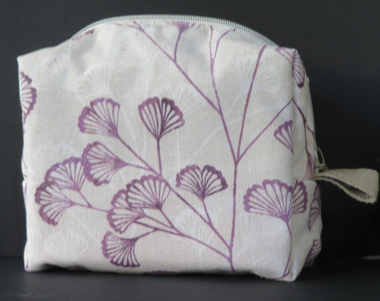 Trousse de toilette "Ginko lavande"