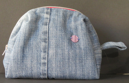 Trousse de toilette "Esprit denim"
