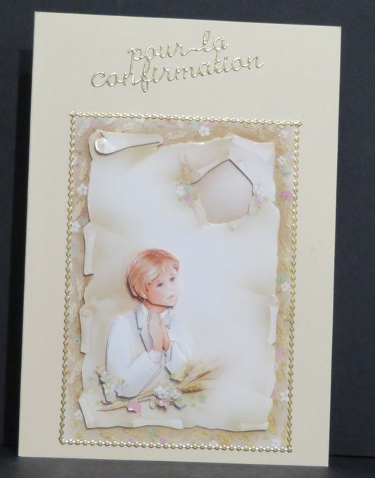 Carte artisanale 3D - Confirmation