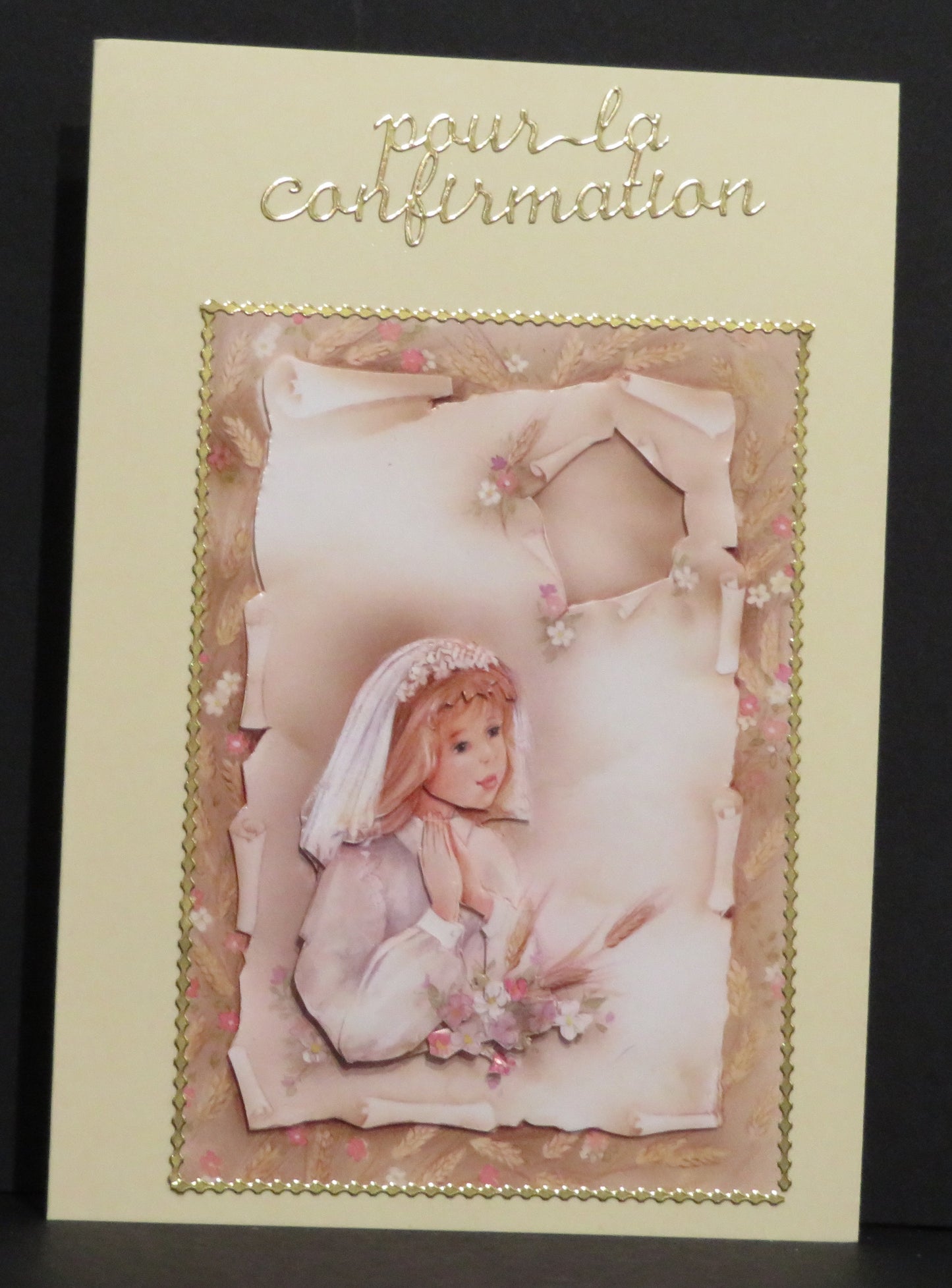 Carte artisanale 3D - Confirmation