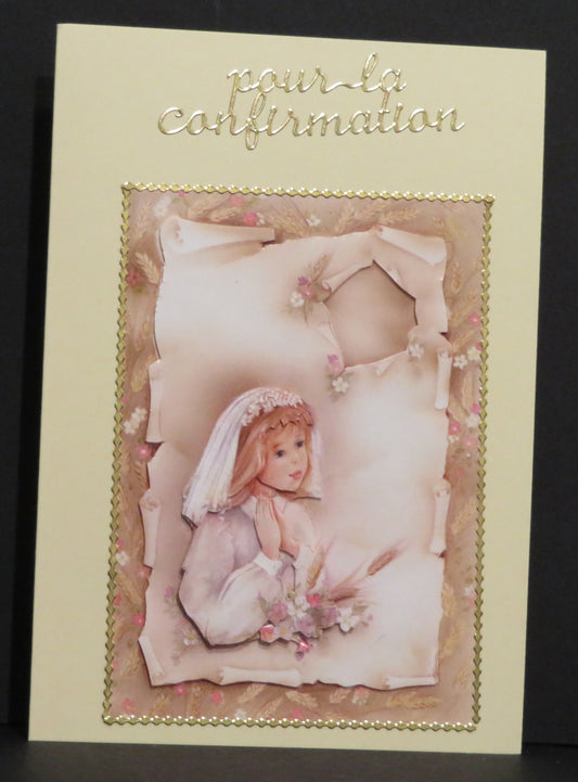 Carte artisanale 3D - Confirmation
