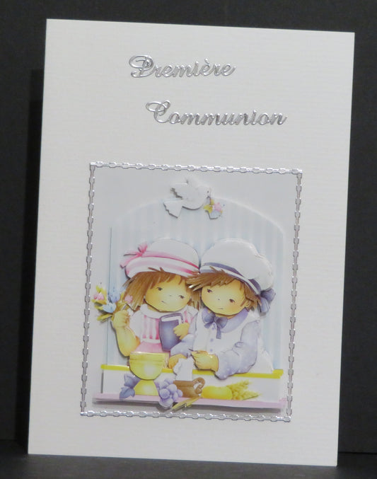 Carre artisanale 3D - Première communion