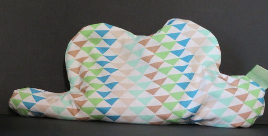 Coussin nuage aux noyaux de cerises