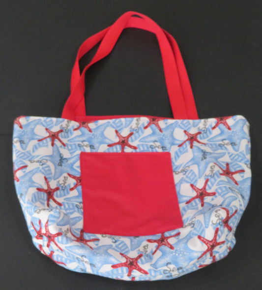 Sac en tissu thème bord de mer - Prêt pour l'été