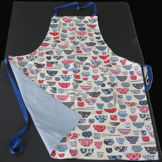 Tablier adulte réversible - Pour les amoureux de la cuisine et du fait maison