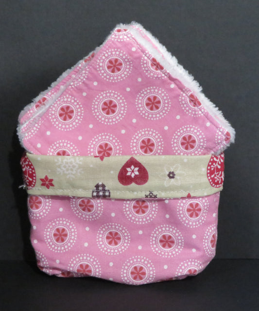 Lot de lingettes démaquillantes lavables avec sa pochette - zéro déchet avec style