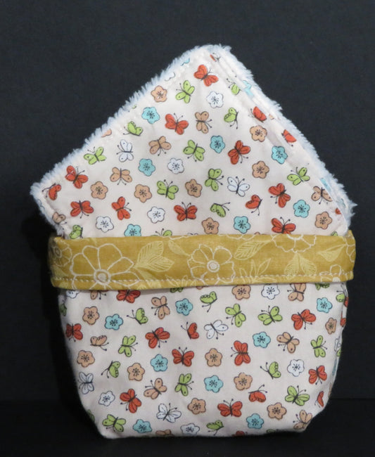 Lot de lingettes démaquillantes lavables avec sa pochette