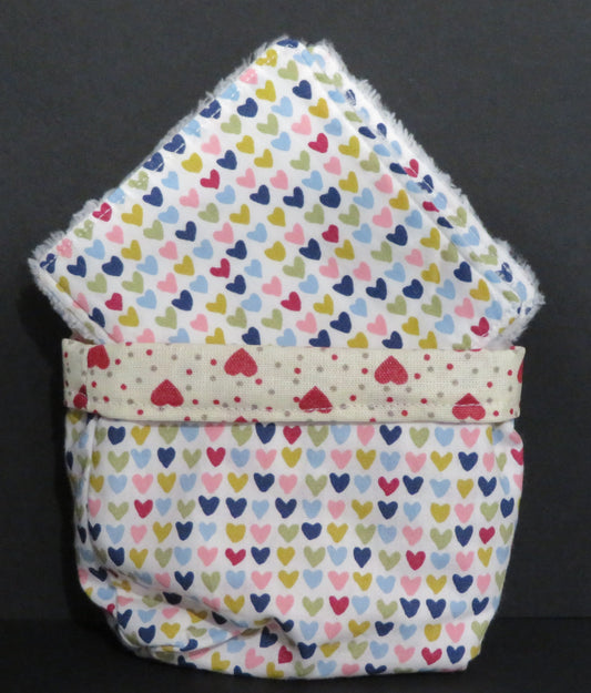 Lot de lingettes démaquillantes lavables avec sa pochette