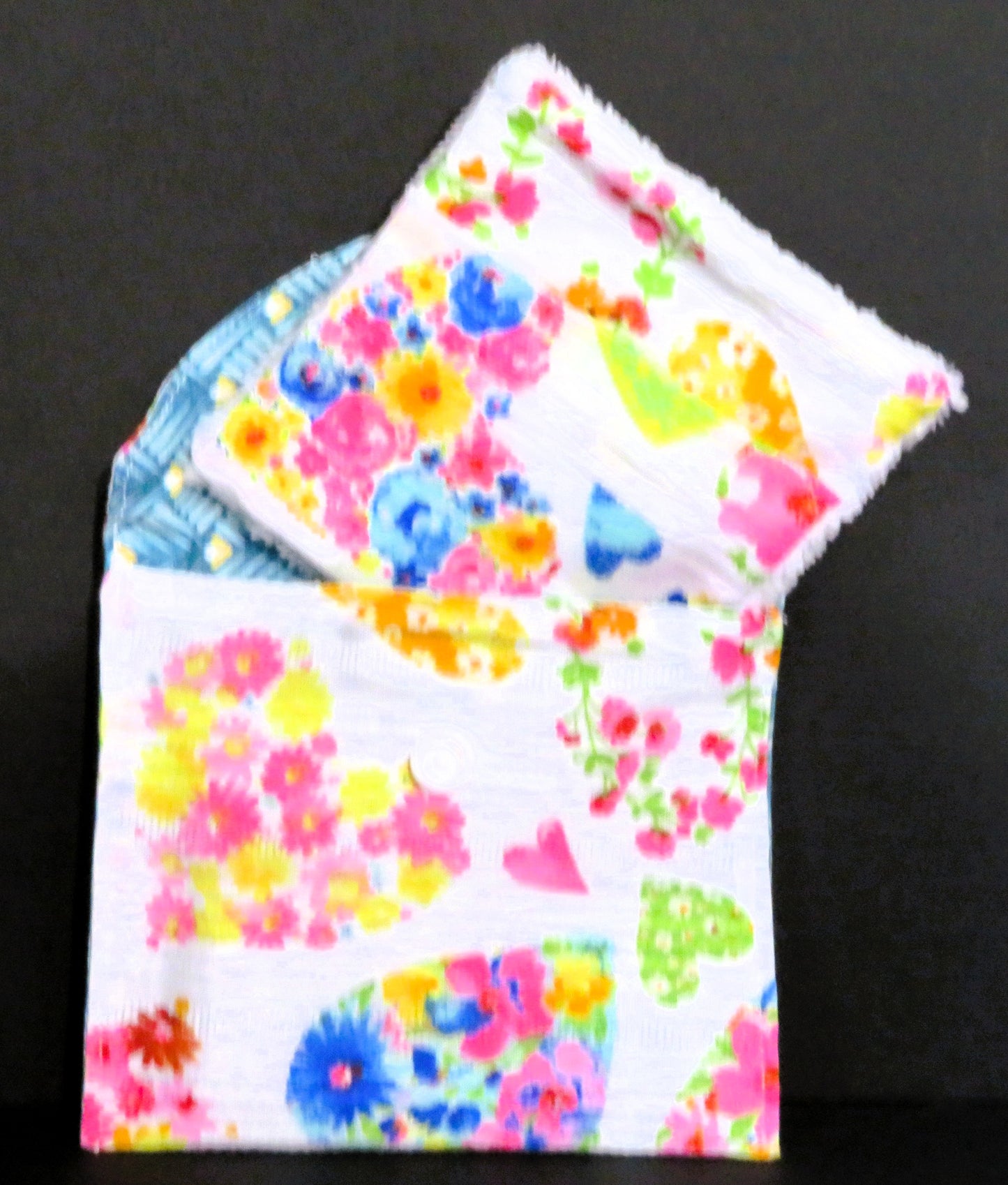 Lingette démaquillante lavable avec sa pochette