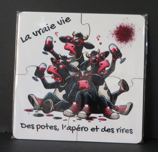 La vrai vie : des potes, l'apéro et des rires...