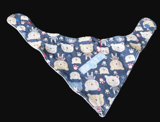 Bavoir panda pour bébé 0-6 mois