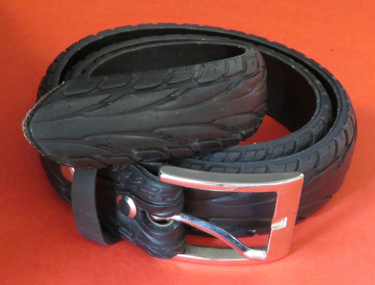 Ceinture profilée en pneu de vélo recyclé