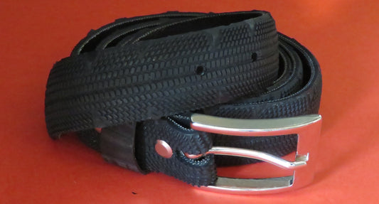 Ceinture profilée en pneu de vélo recyclé