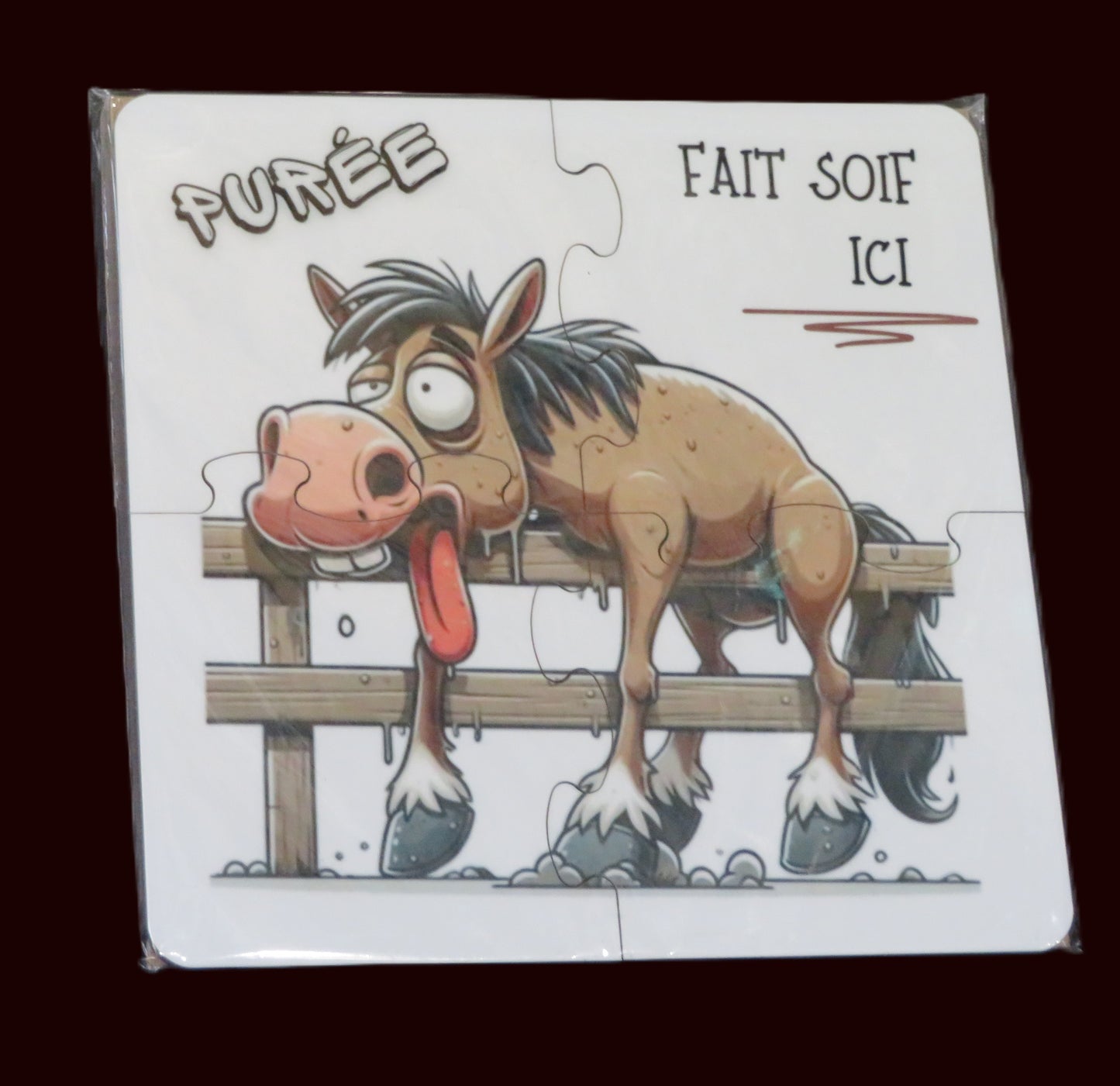 Purée fait soif ici !!!