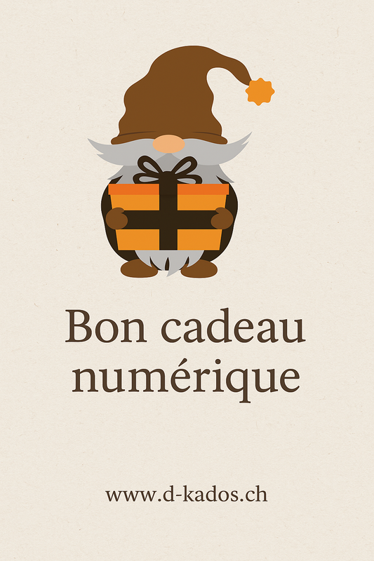 Bon cadeau numérique